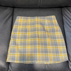 Better Be Plaid Skirt
